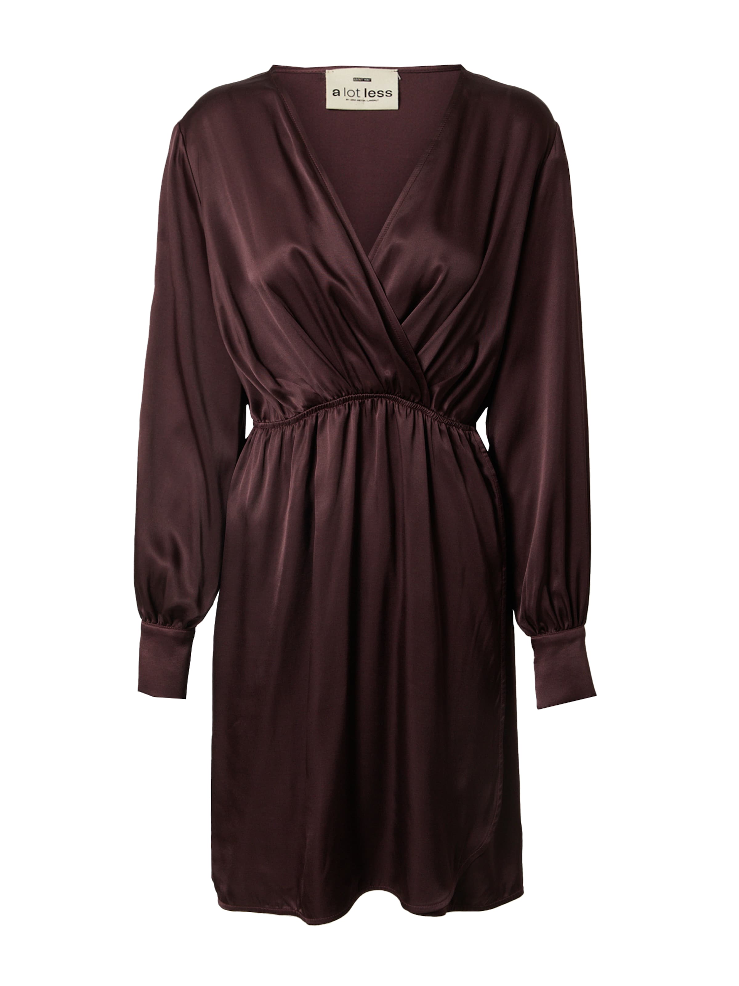 Robe 'Erika' A LOT LESS en marron : devant