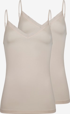 Mey Unterhemd 'Modal Lace' in Beige: Vorderseite