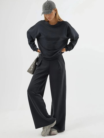 Wide leg Pantaloni di Busem in grigio