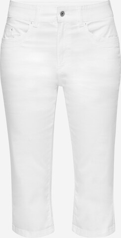 Regular Pantalon QS en blanc : devant