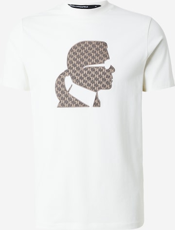 smėlio Karl Lagerfeld Marškinėliai: priekis