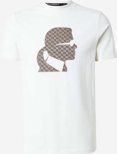 Karl Lagerfeld Paita värissä mokka / musta / valkoinen, Tuotenäkymä