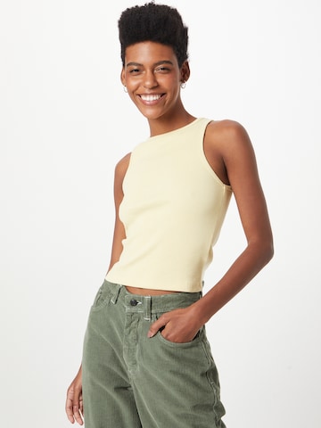 Nasty Gal Top in Yellow: front