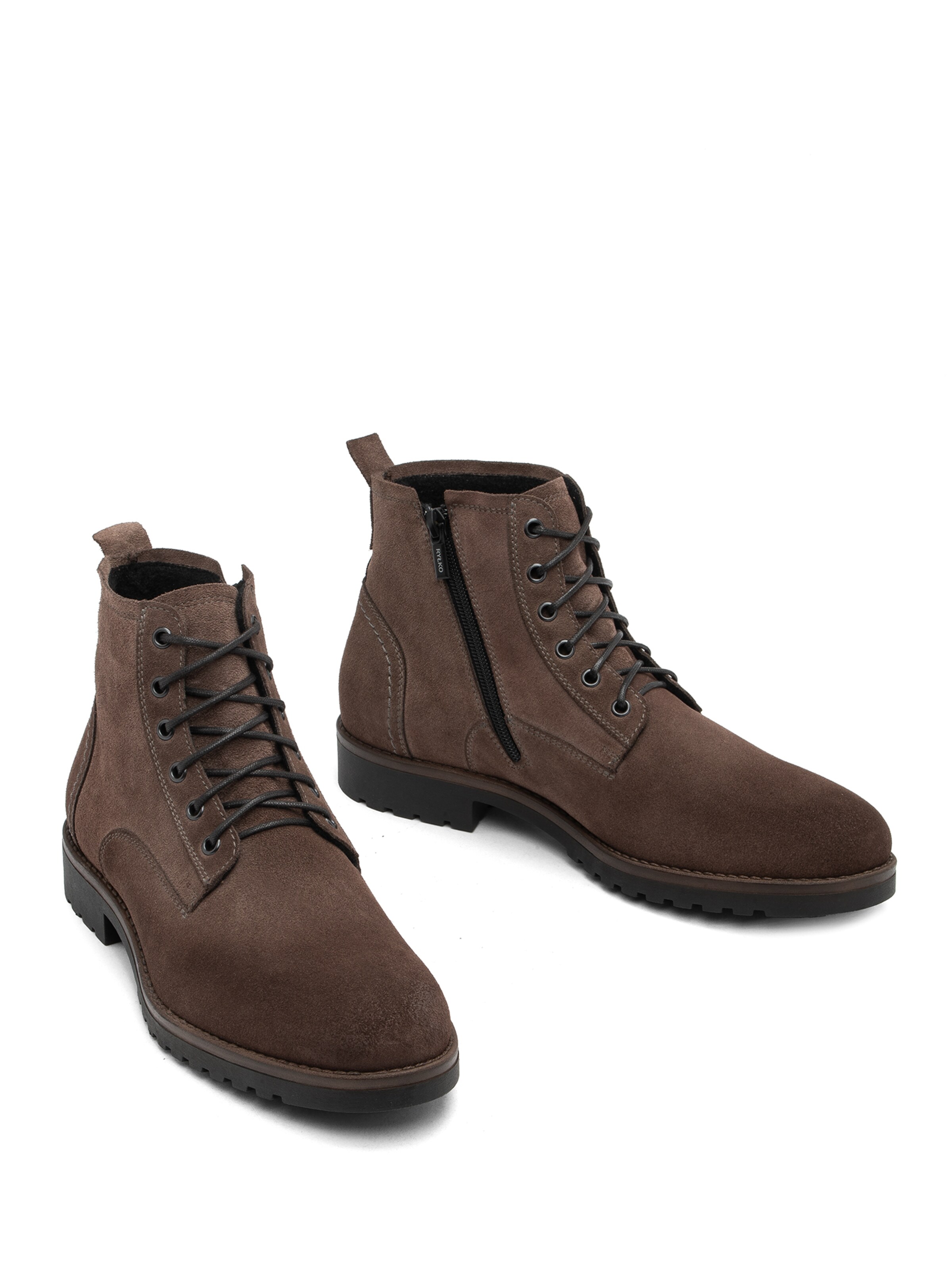 RYŁKO Schnürboots in Braun
