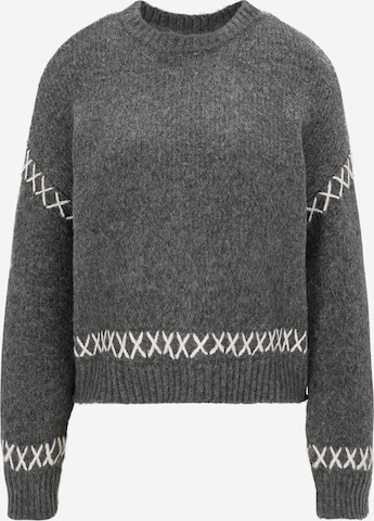 Only Petite Neulepaita 'ONLAMANDA' värissä harmaa: etupuoli