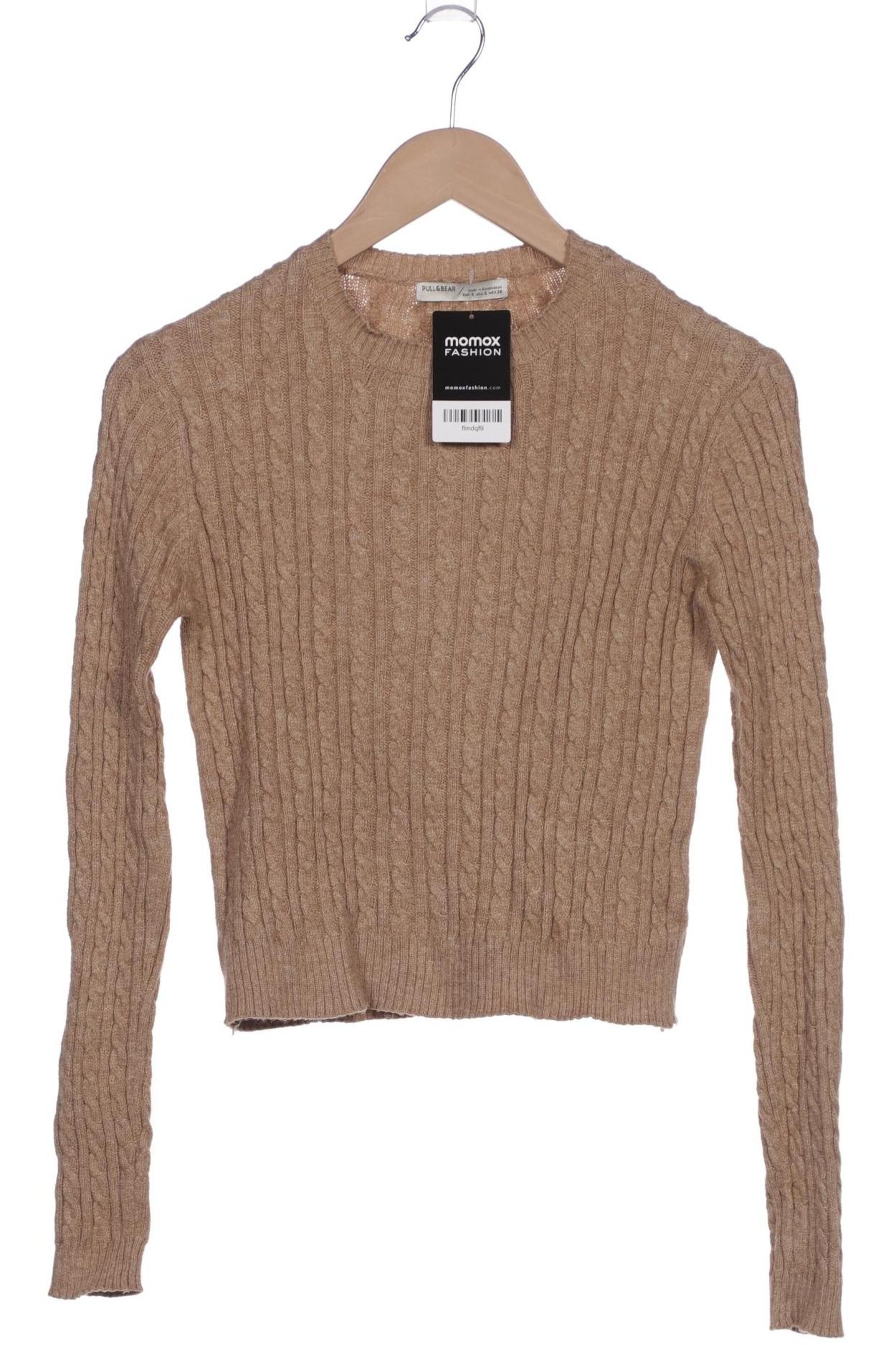 Pull&Bear Sweater & Cardigan in S in Brown: front