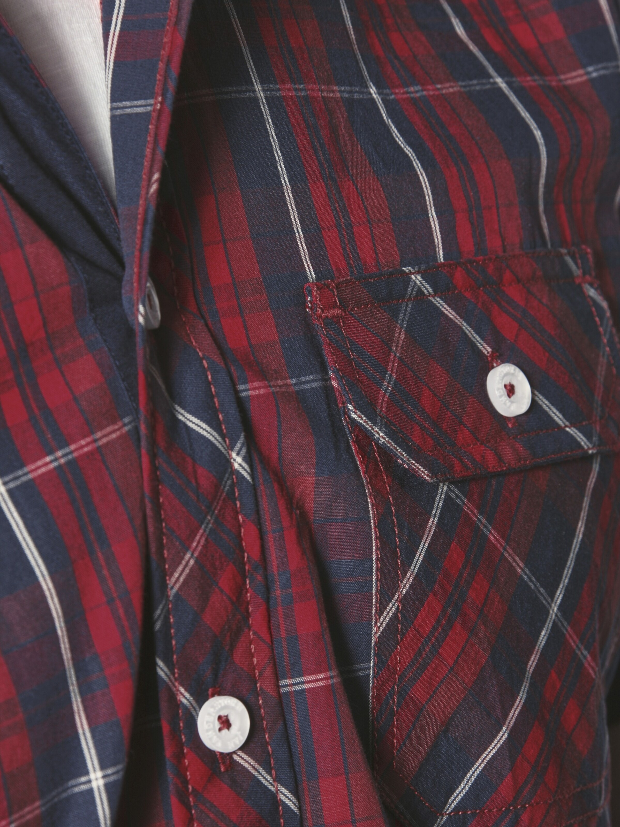 Jan Vanderstorm Comfort Fit Hemd 'Emyls' in Rot