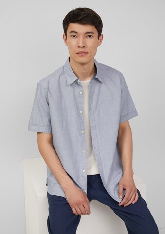s.Oliver Regular Fit Hemd in Blau