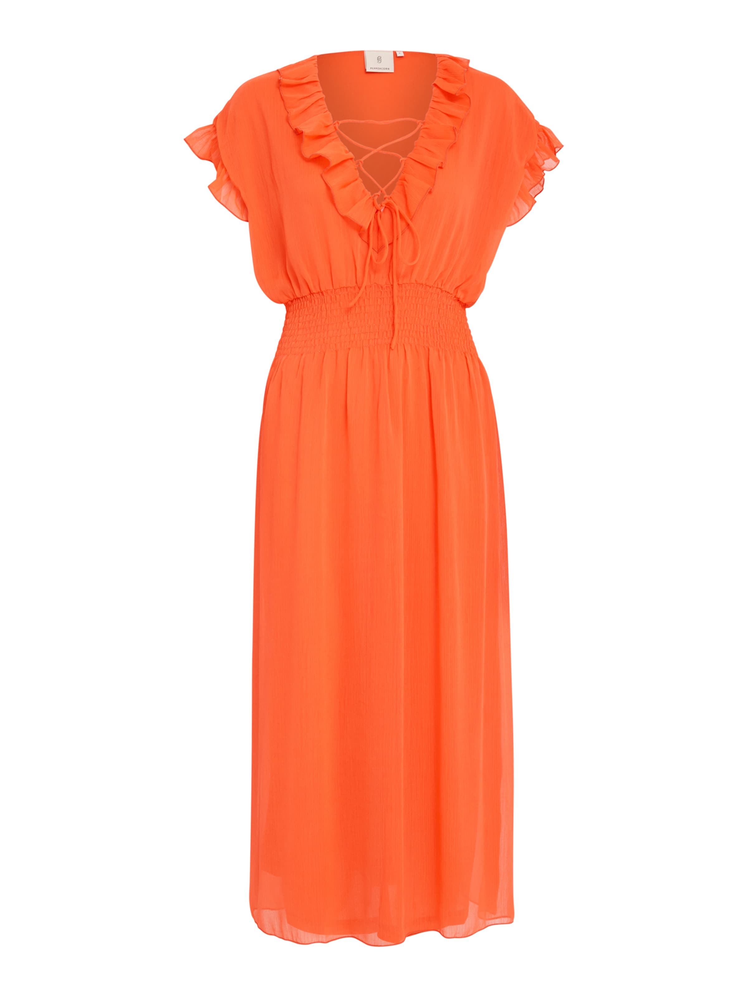 Peppercorn Kjole 'Mirella' i orange: forside