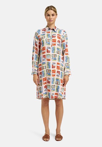 Milano Italy Summer Dress in Orange: front