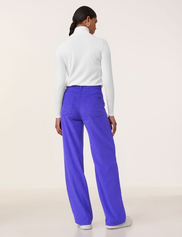 TAIFUN Wide Leg Hose in Lila