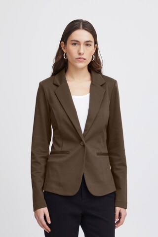 ICHI Blazer 'IHKate' i brun: forside