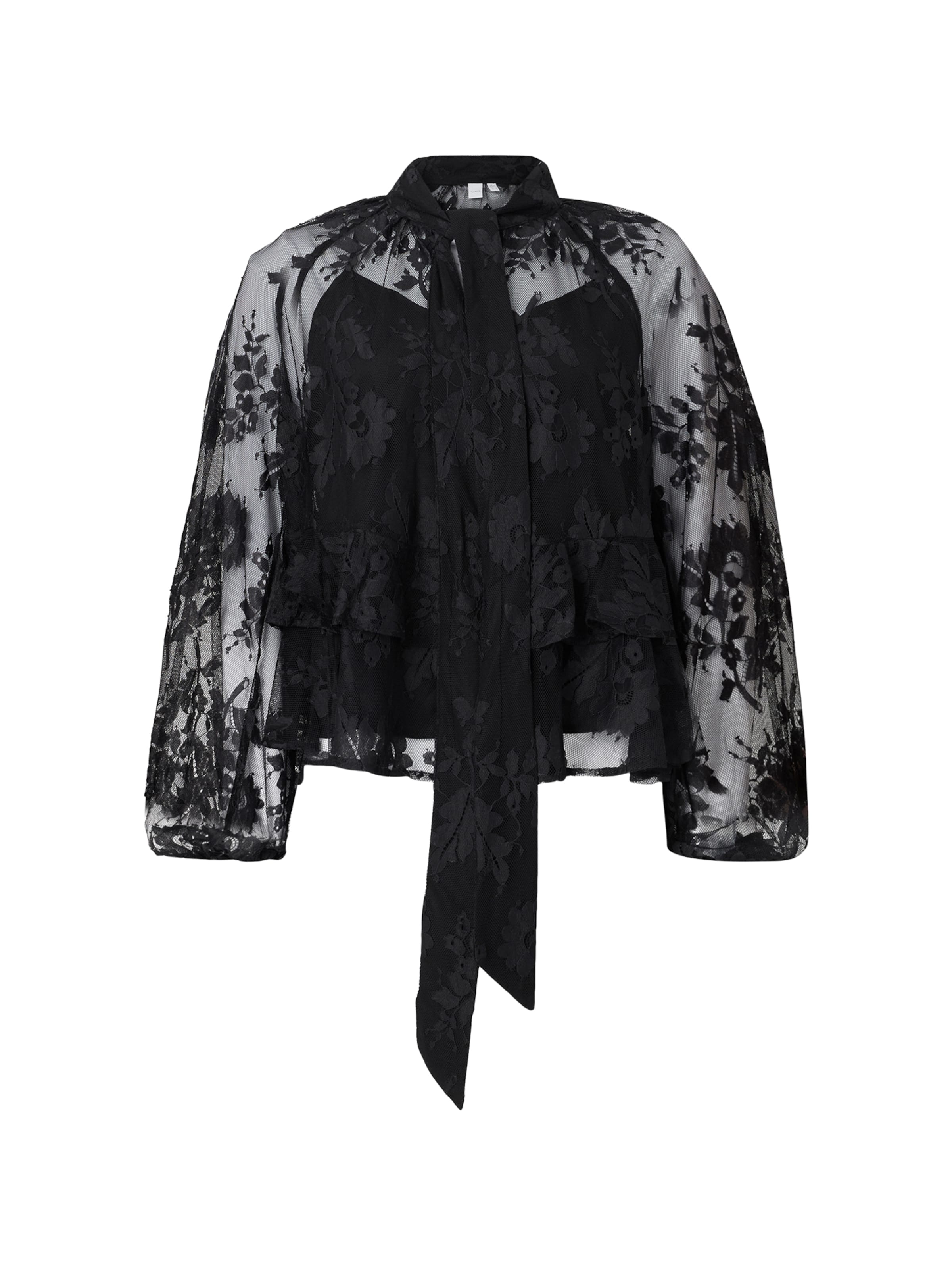 YAS Blúzka - Čierna: predná strana