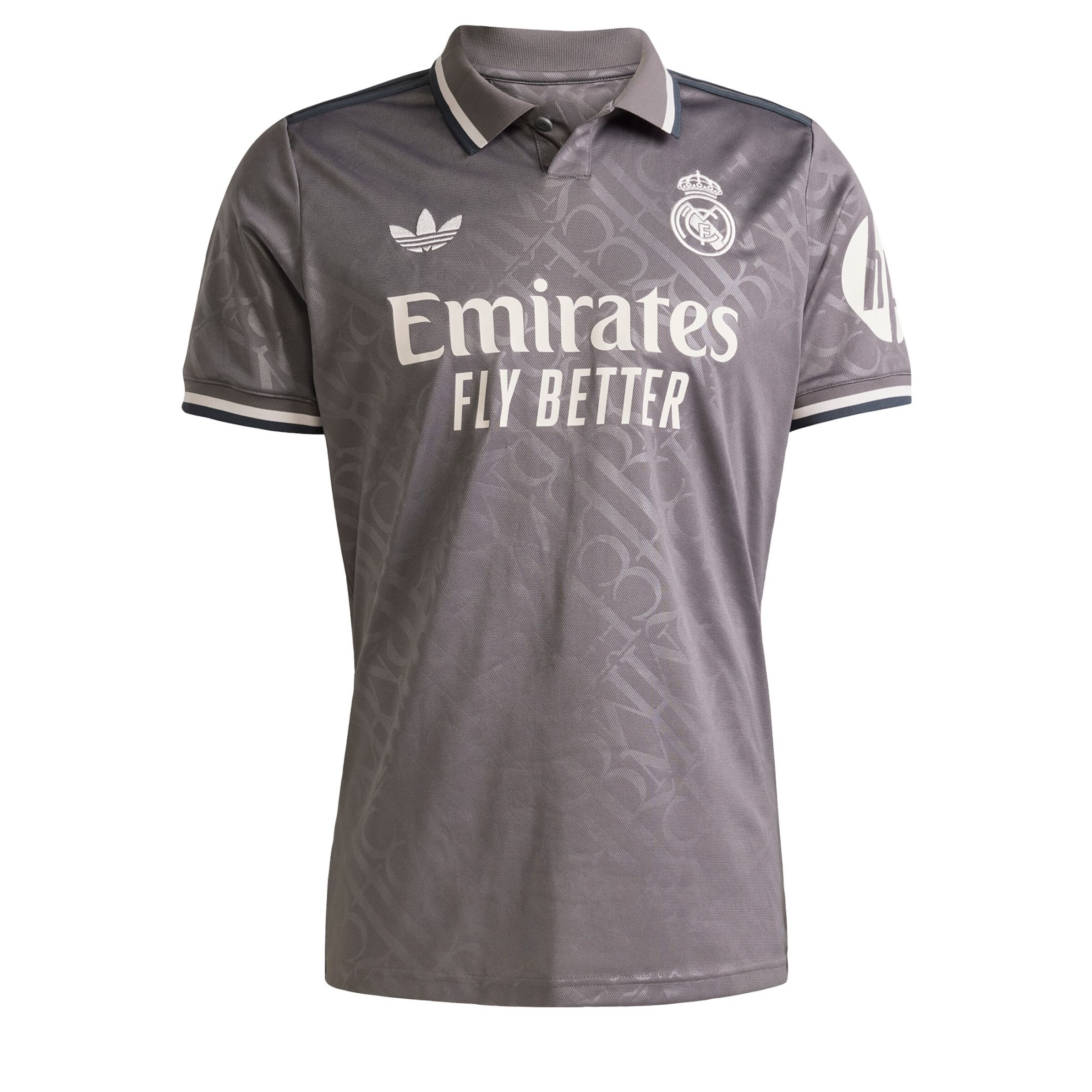 ADIDAS PERFORMANCE Tricot 'Real Madrid 24/25' in Grijs: voorkant