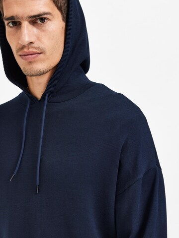 SELECTED HOMME Trui 'Teller' in Blauw