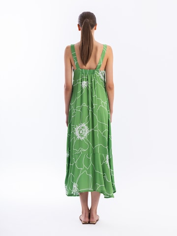 Abito di Haris Cotton in verde