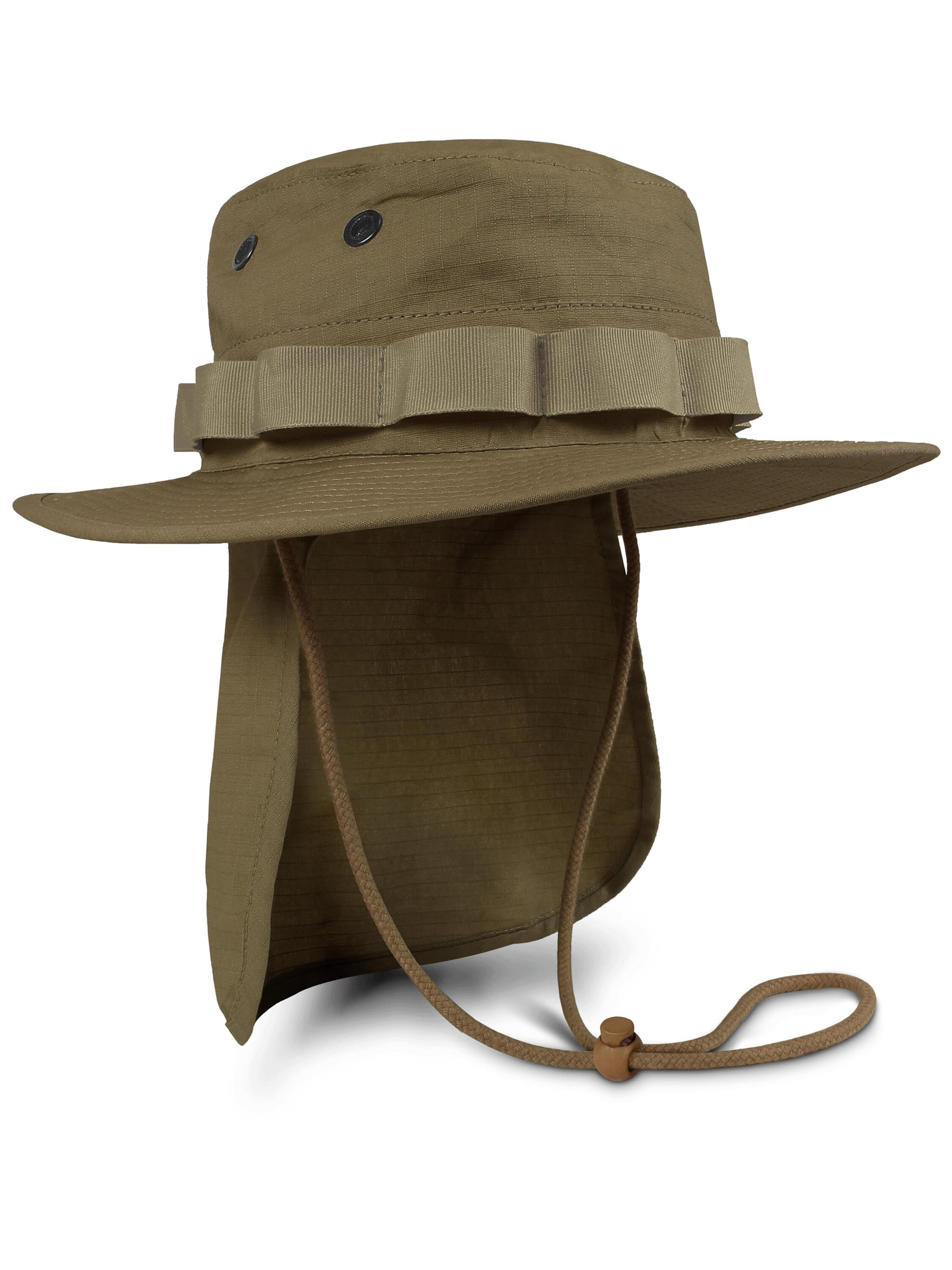 Chapeaux de sports ' Junglescout ' normani en beige : devant