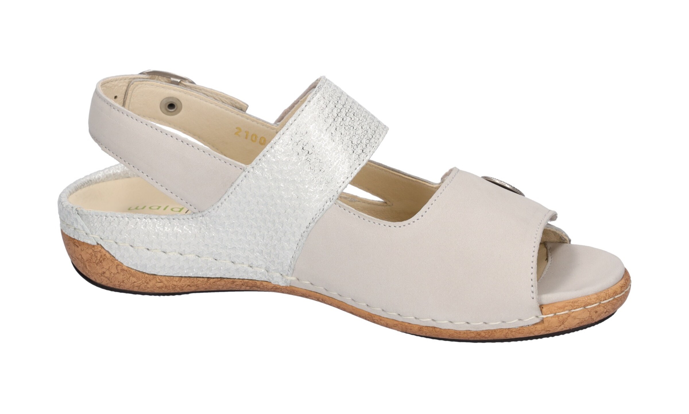 WALDLÄUFER Sandale in Beige