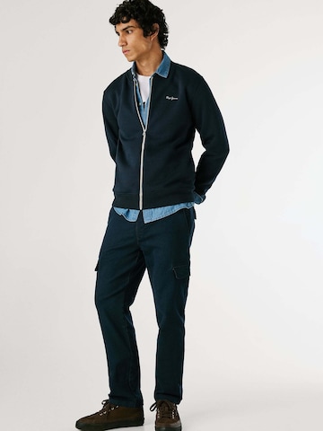 Pepe Jeans Tapered Cargo Pants in Blue