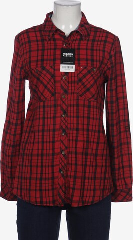 Tommy Jeans Bluse S in Rot: predná strana