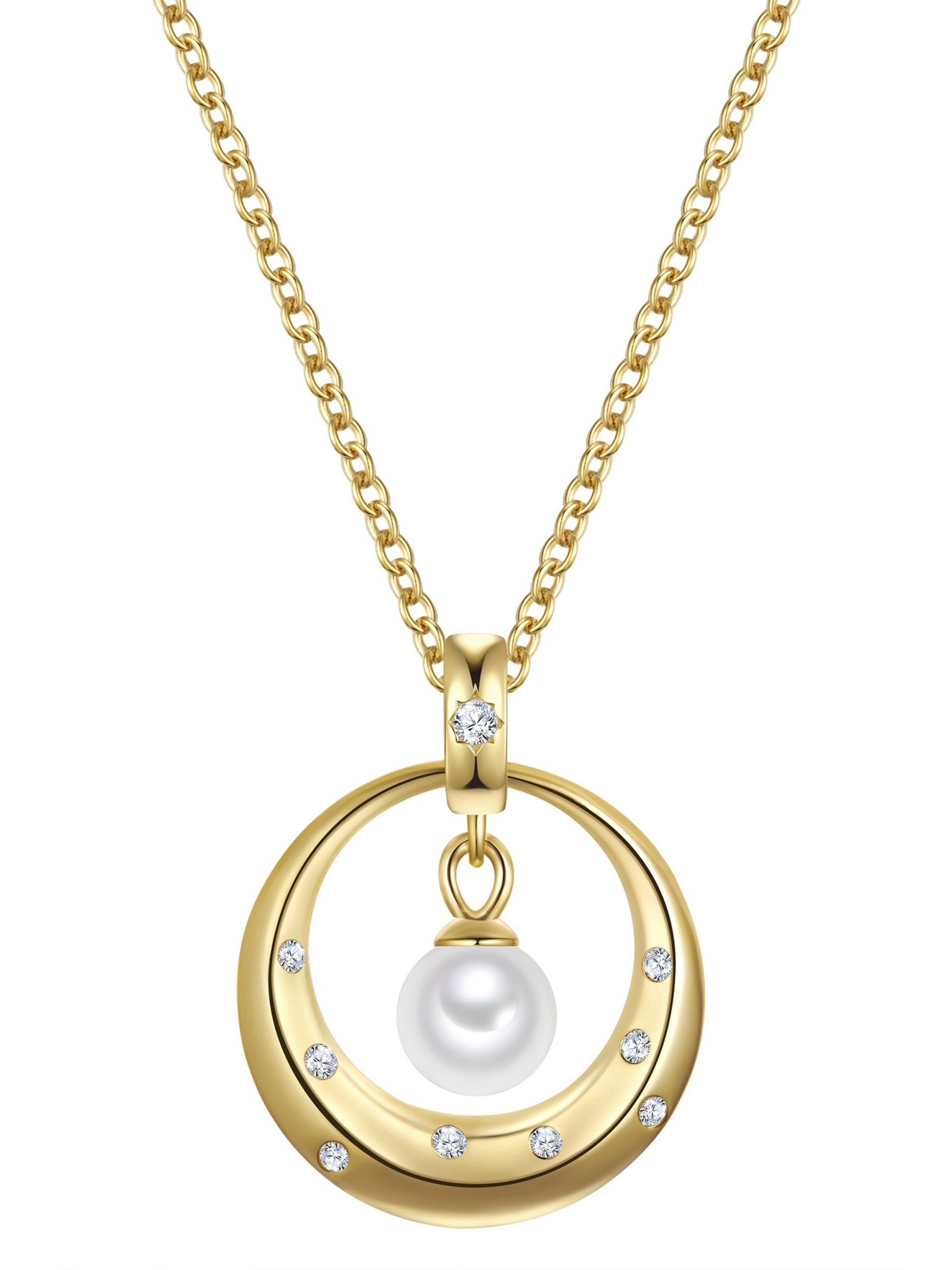 Rafaela Donata Kette in goldgelb / weiß, Produktansicht