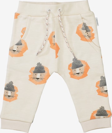 smėlio STACCATO Siaurėjantis Kelnės: priekis