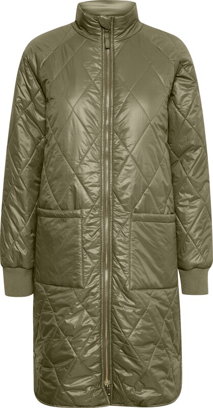 SAINT TROPEZ Jacke 'Noemi' in Khaki SAINT TROPEZ Jacke 'Noemi' in Khaki