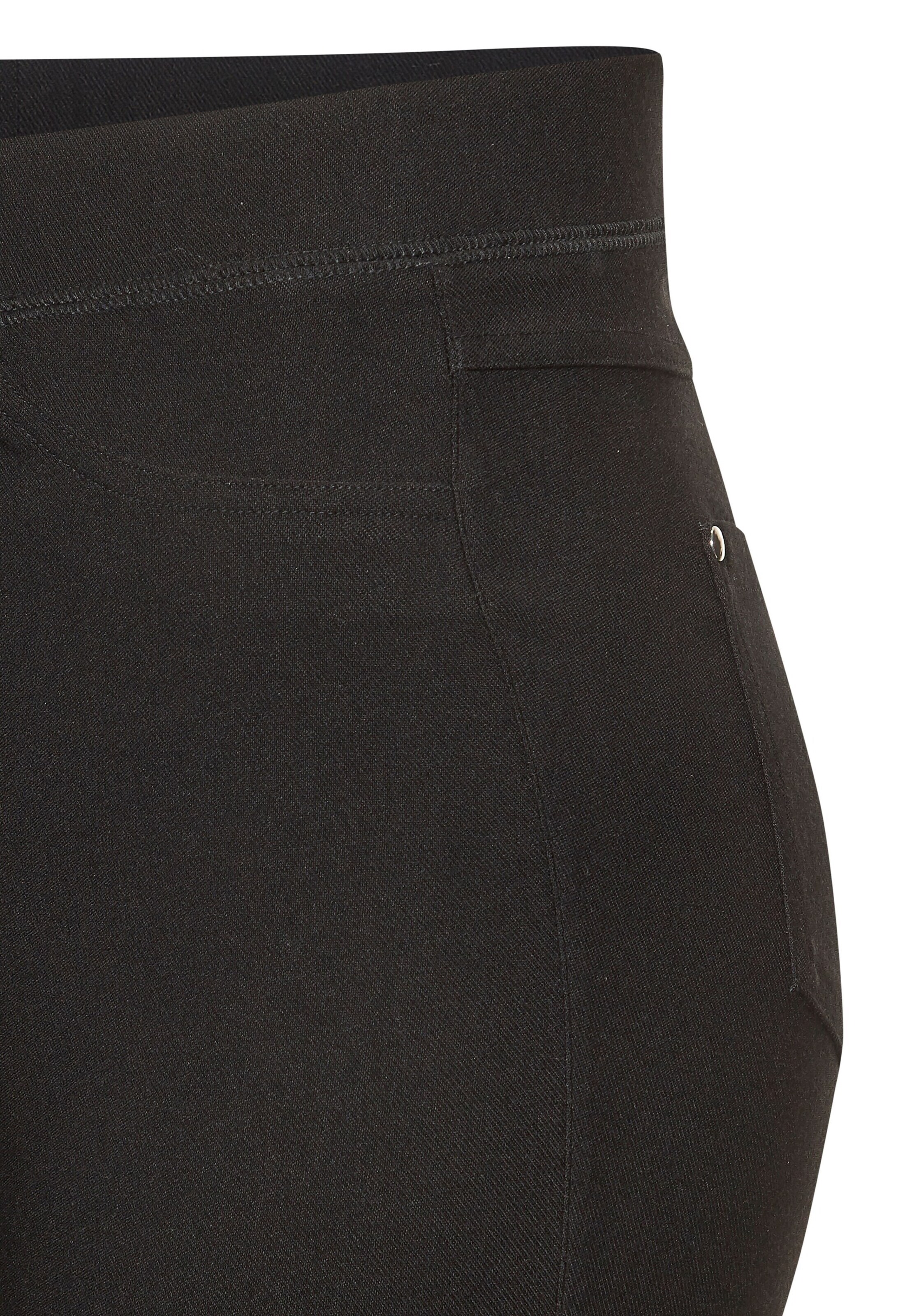 VIVANCE Slimfit Hose in Schwarz
