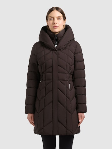 Cappotto invernale 'Purch' di khujo in marrone: frontale