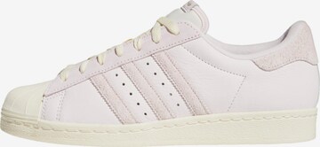 rožinė ADIDAS ORIGINALS Sportbačiai be auliuko ' Superstar 82': priekis