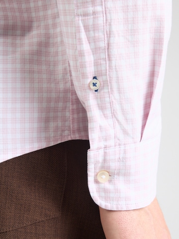 FYNCH-HATTON Slim Fit Hemd in Beige