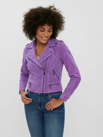 VERO MODA Between-Season Jacket in Purple: front