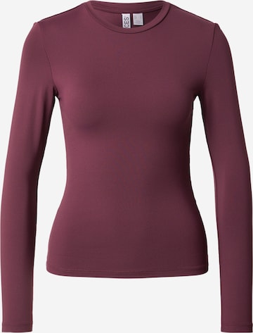 Tricou 'PCLula' de la PIECES pe roșu: față