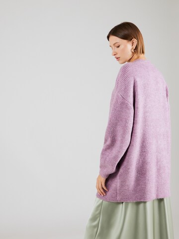 ABOUT YOU Oversized sweater 'Mina' in Purple