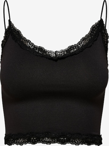 ONLY - Top 'Vicky' en negro: frente