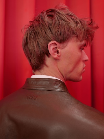 HUGO Přechodná bunda 'Lokis-3' – zelená