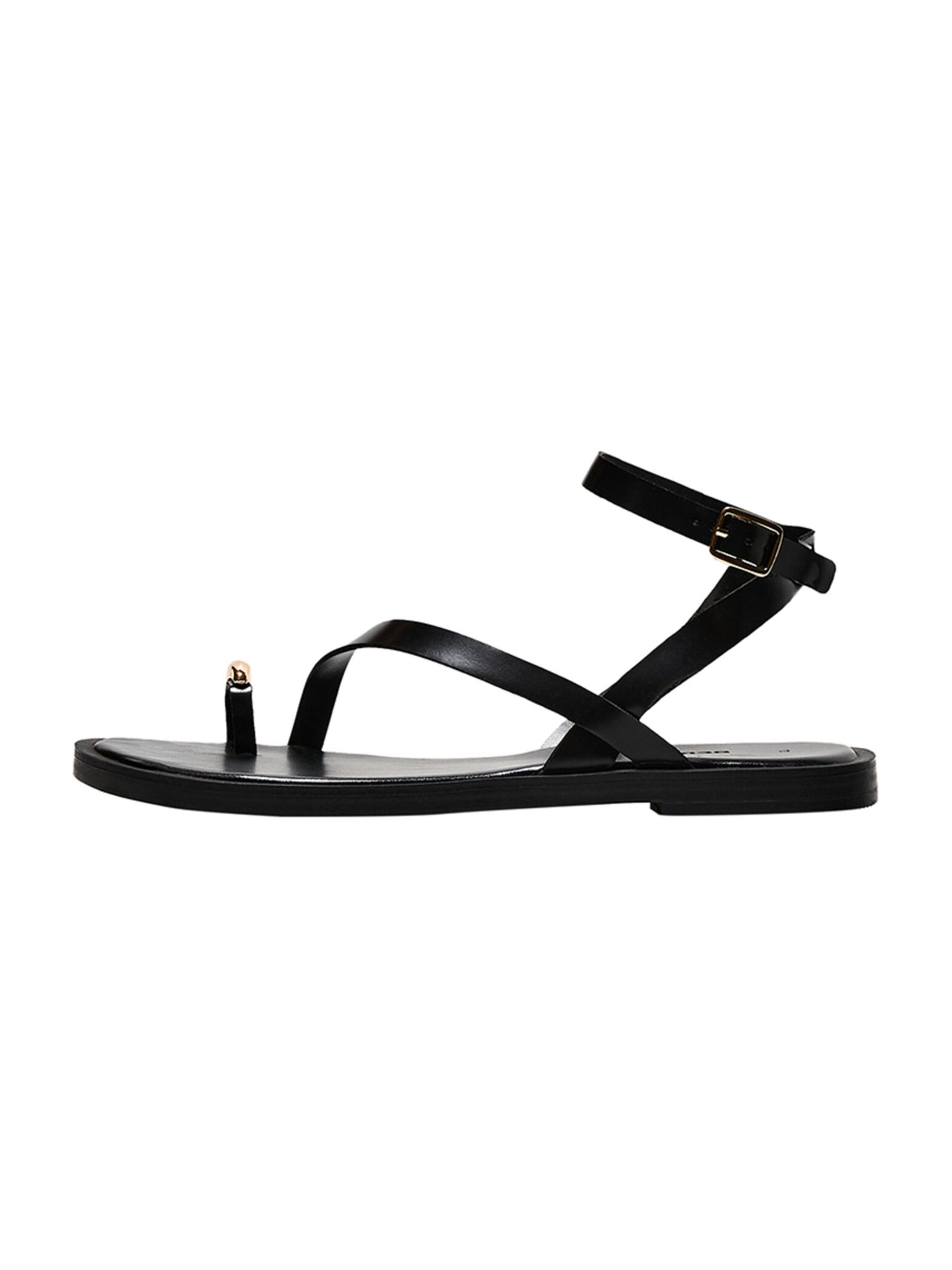 Séparateur d'orteils Bershka en noir