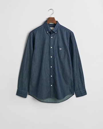 GANT Regular Fit Hemd in Blau
