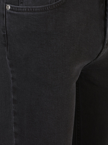 Coupe slim Jean 'Dean A Charcoal' Won Hundred en gris