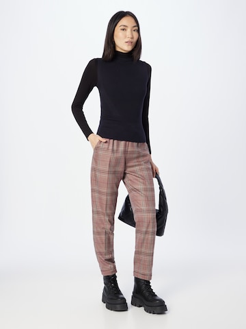 MORE & MORE Tapered Pantalon in Rood
