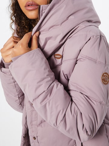 Ragwear - Casaco de inverno 'NATESA' em roxo