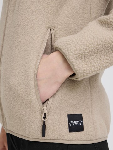 Veste en polaire ' NBMattea W ' North Bend en beige