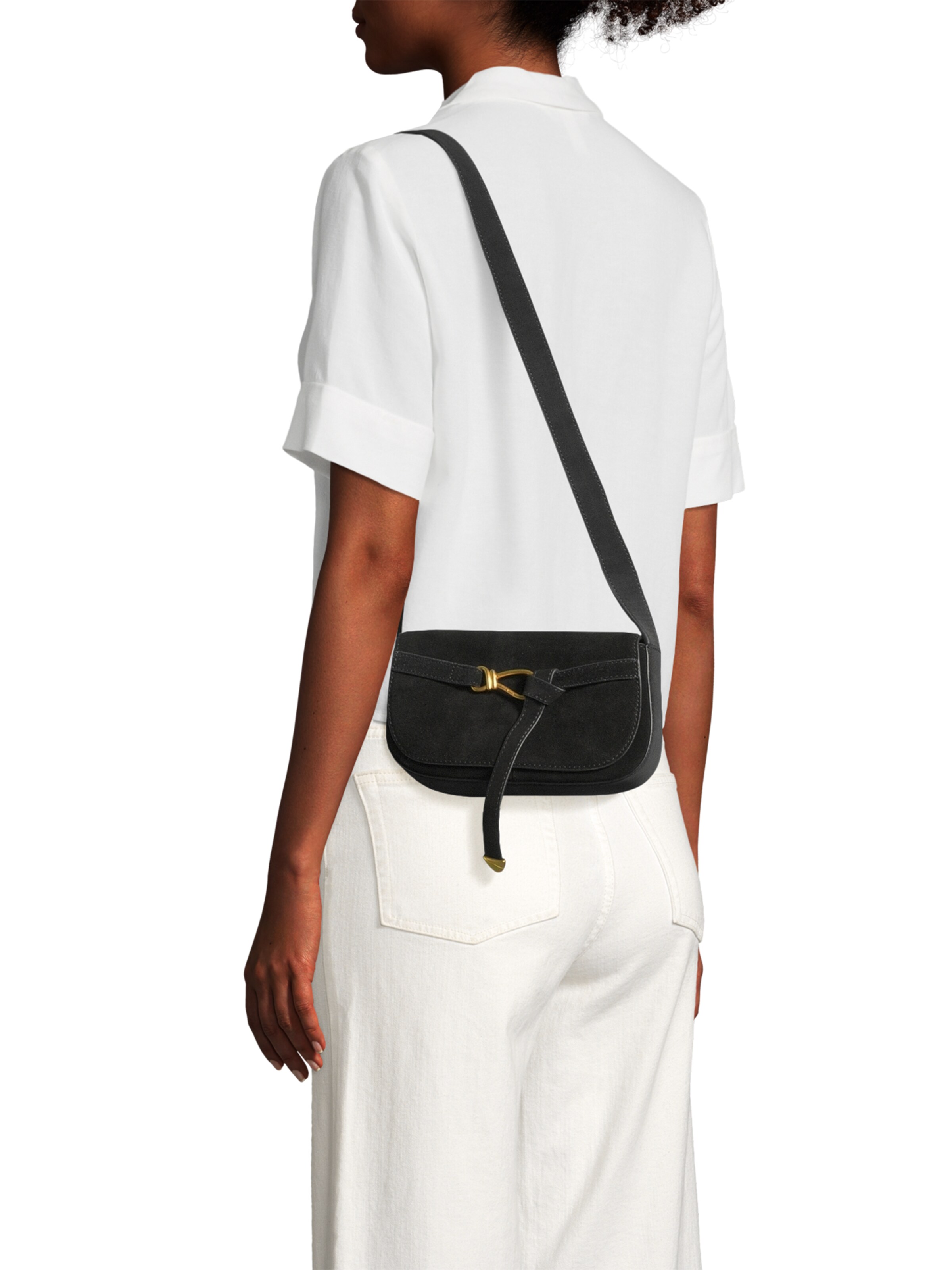 Borsa a tracolla 'Bklare' di STEVE MADDEN in nero: frontale