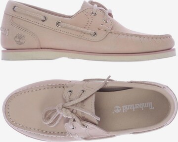TIMBERLAND Flats & Loafers in 36 in Pink: front