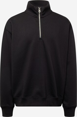 WEEKDAY Sweatshirt in Schwarz: predná strana