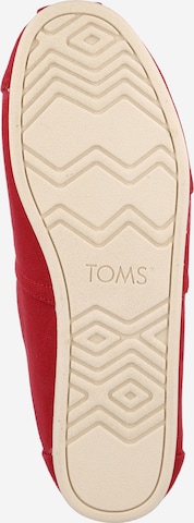 TOMS Espadryle 'ALPARGATA' w kolorze czerwony