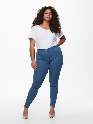 ONLY Carmakoma Skinny Jeans 'Carstorm' in Blauw