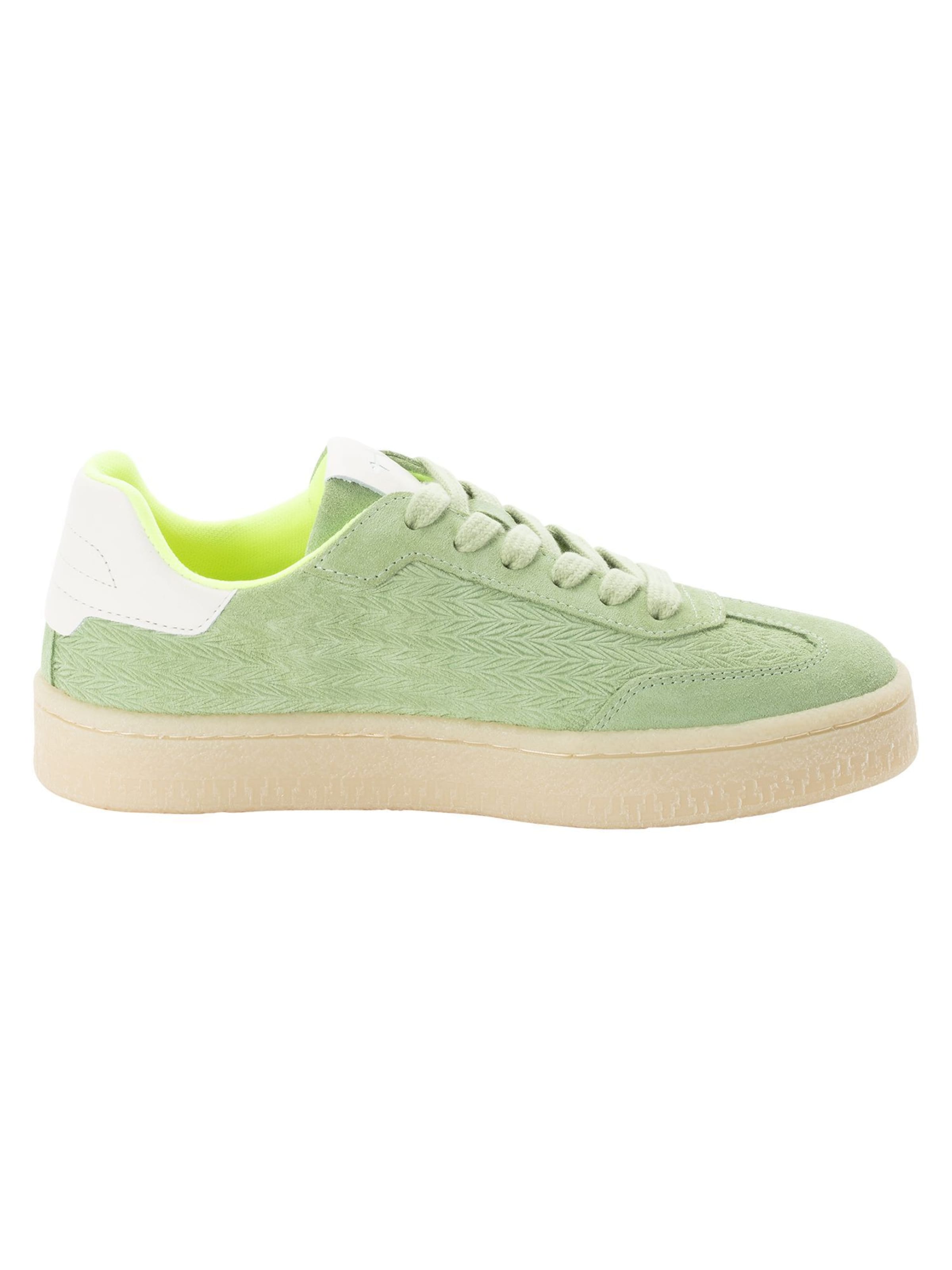 Sneaker bassa di Tamaris in verde