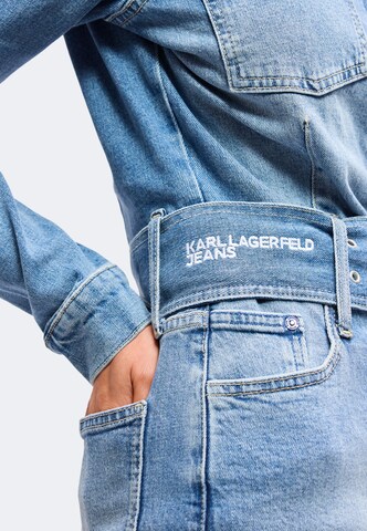 KARL LAGERFELD JEANS Kjole i blå