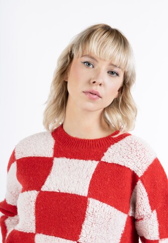 Pull-over myMo ROCKS en rouge